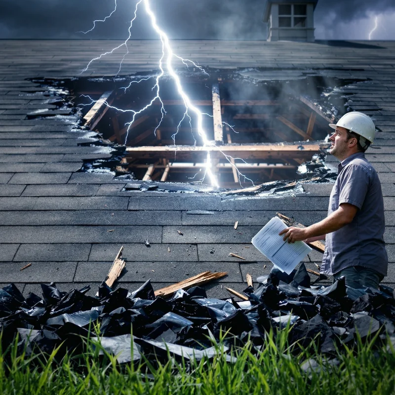 lighting damage claim coursess